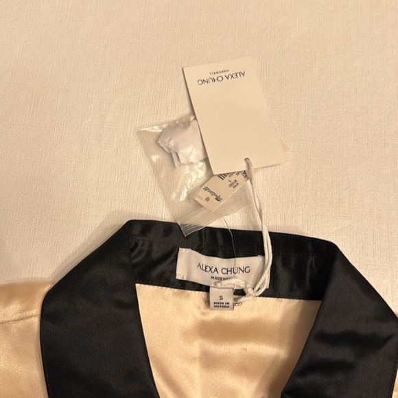 NWT Alexa Chung for Madewell Satin Western Shirt - Picture 3 of 5